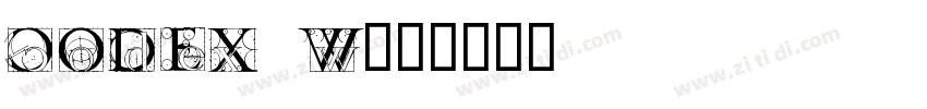 Codex W02字体转换